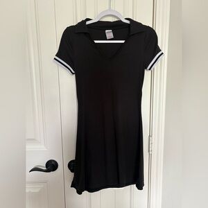 No Boundaries Ribbed Tennis Style Dress